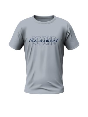 Grey Round Neck Beyond The Moment T-Shirt