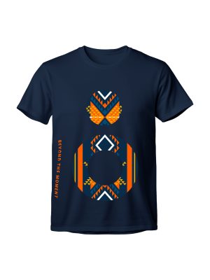 Navy Plain M8 Round Neck T-Shirt